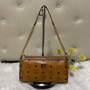 Authentic Mcm Congac Shoulder Bag